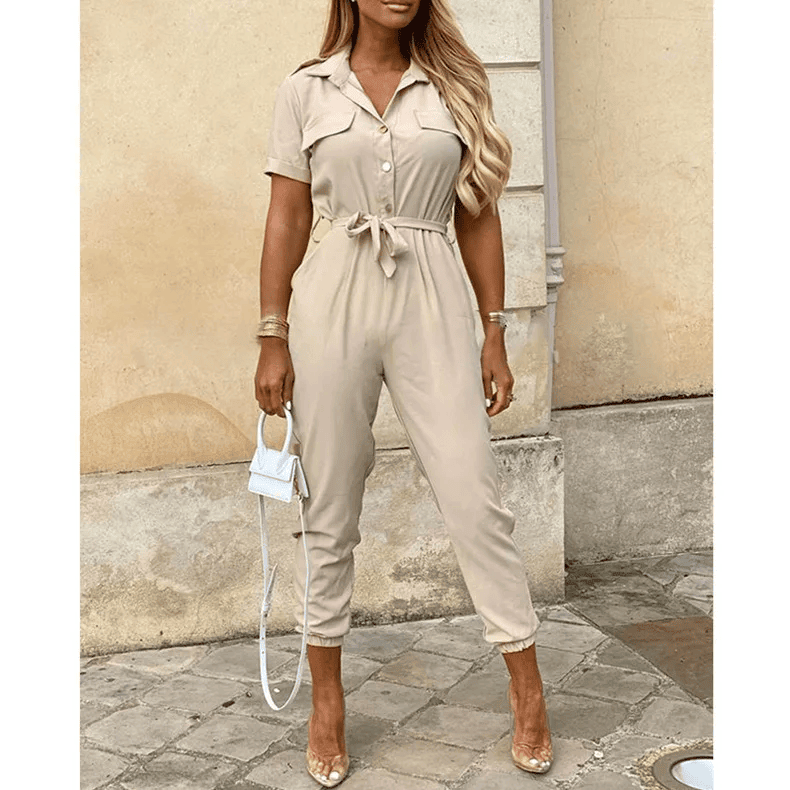Halline™ | Elegant och Stilren Jumpsuit