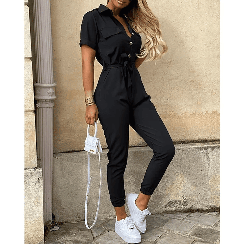 Halline™ | Elegant och Stilren Jumpsuit