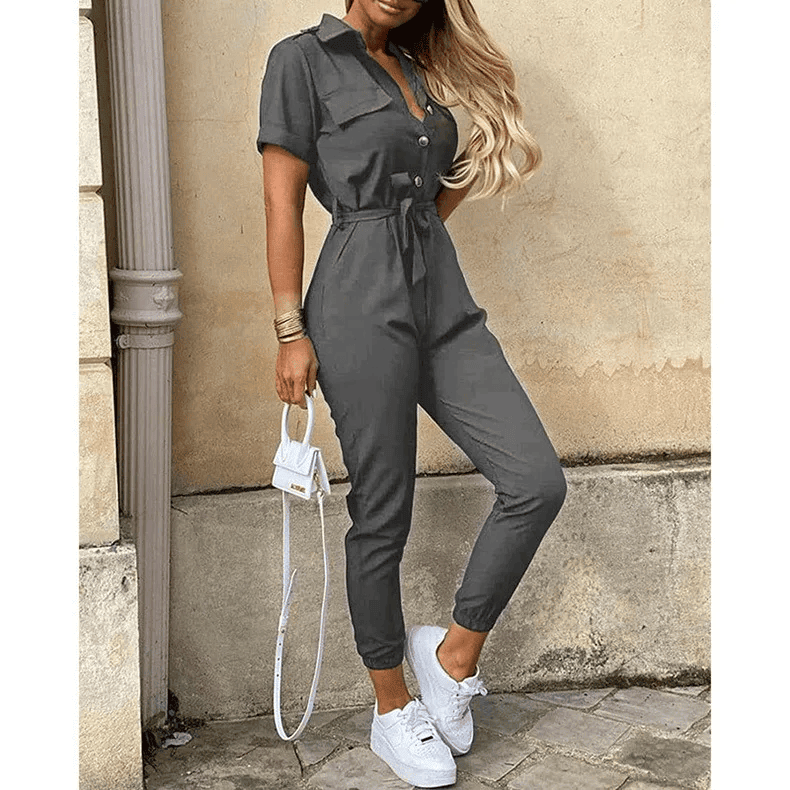 Halline™ | Elegant och Stilren Jumpsuit