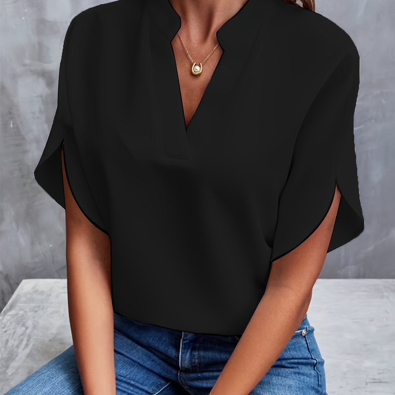 Selvianne™ | Lätt och Elegant Blus
