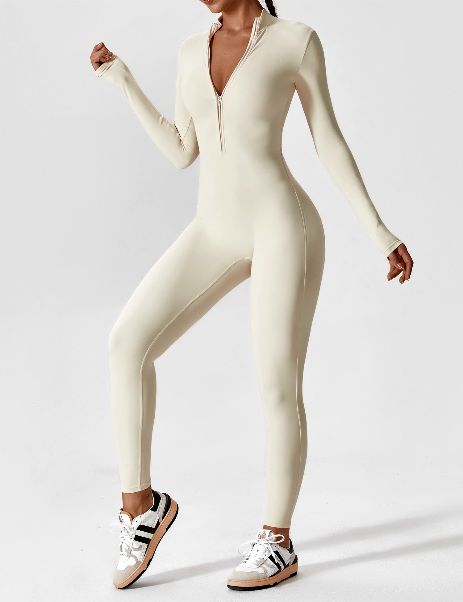 Livia™ | Stilren Zip Jumpsuit